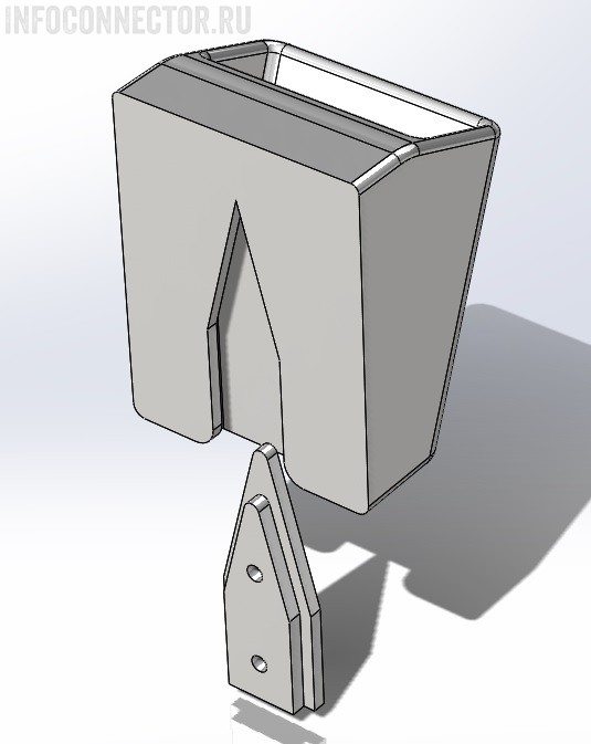 Держатель для кисти на 3D принтере